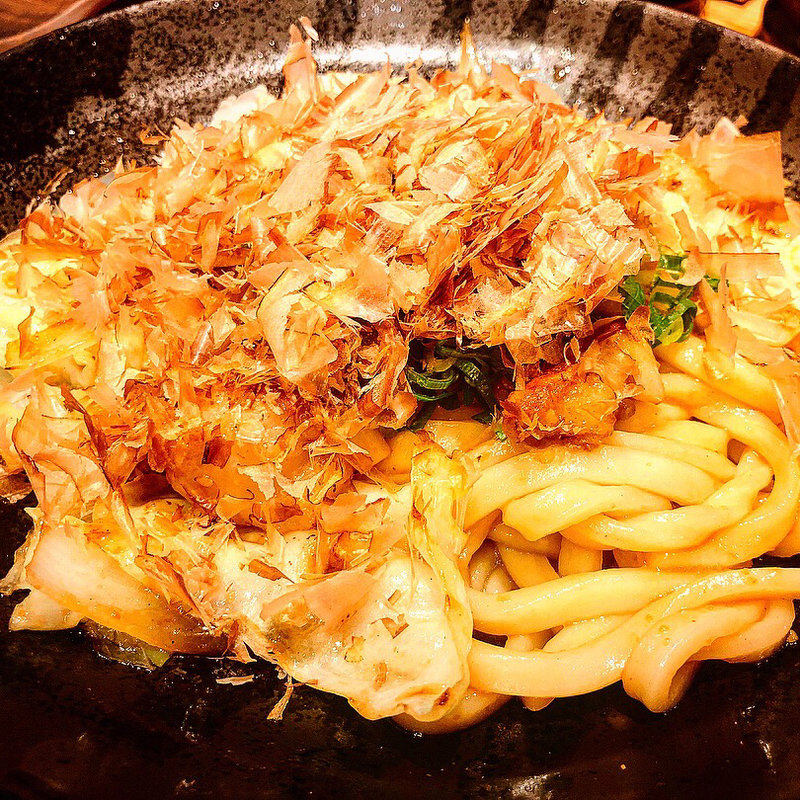 ホルモン焼うどん(鉄板神社 難波南海通り店)