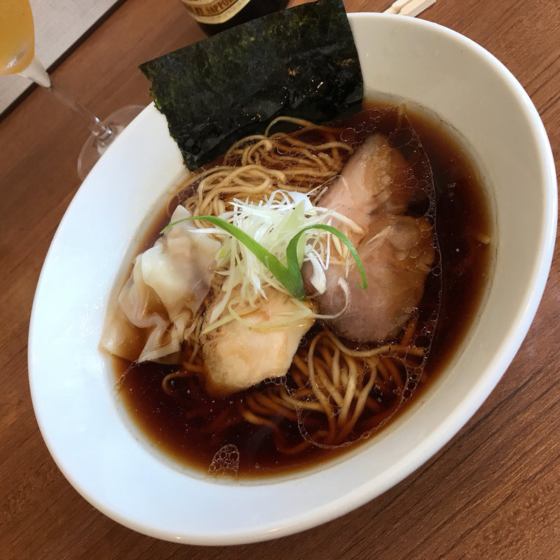 鴨 鶏 豚 醤油ラーメン(らぁ麺 川たか)