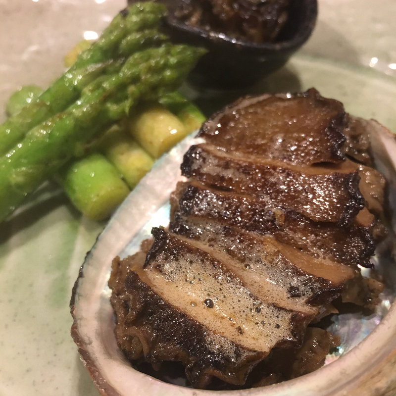 鮑ステーキ(貝料理専門店 磯ぼし )