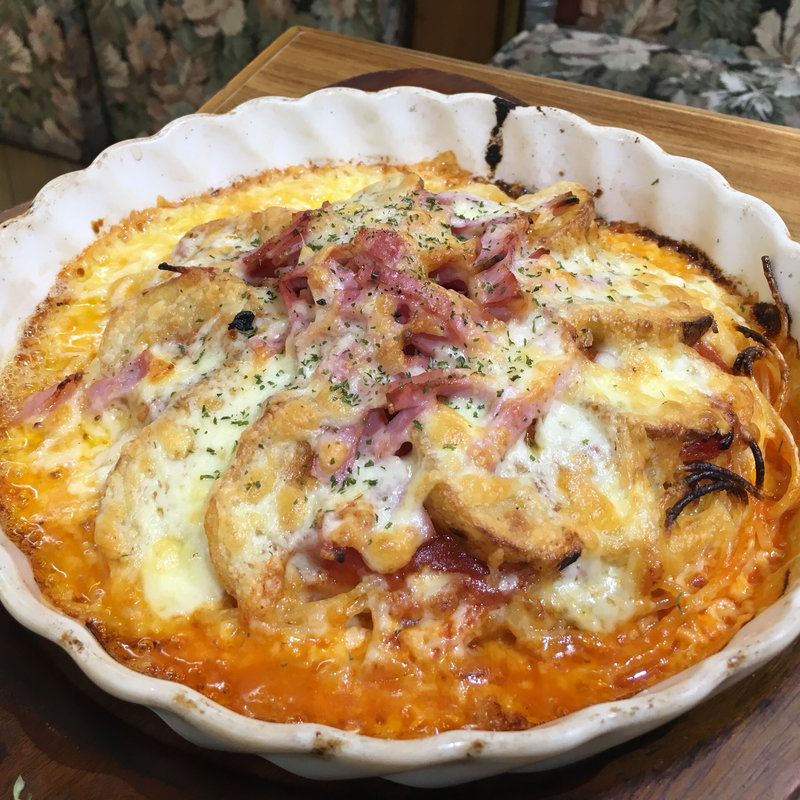 ポテトチーズスパゲティ(喫茶 ロン)