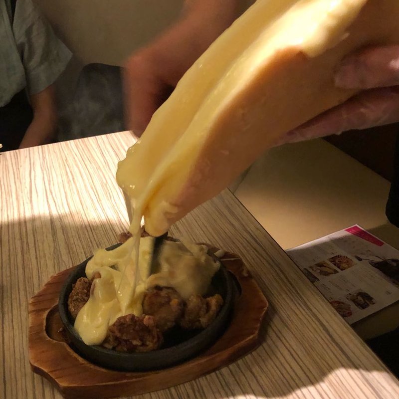 ラクレットチーズ 唐揚げ(KICHIRI 堺東駅前店)