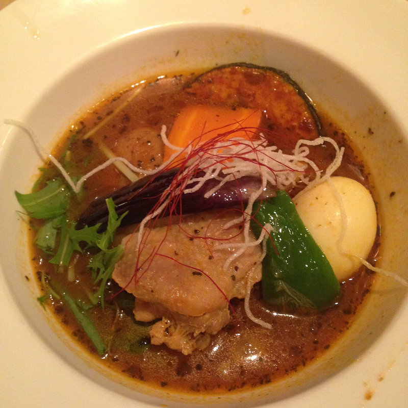スープカレー チキン(札幌スープカレー イエローカンパニー 恵比寿本店)