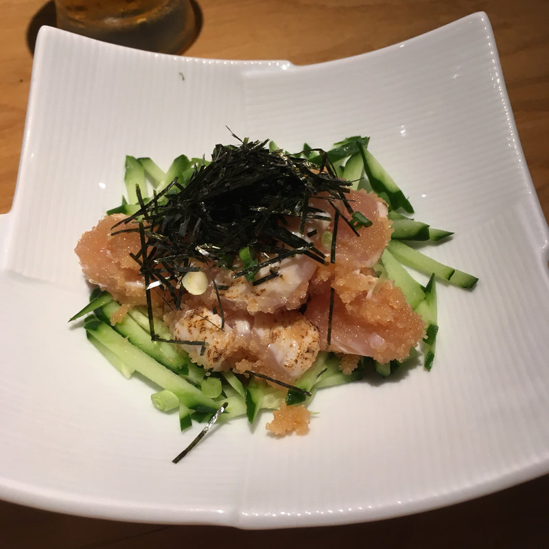 炙り鶏ササミ明太(立呑み8 )