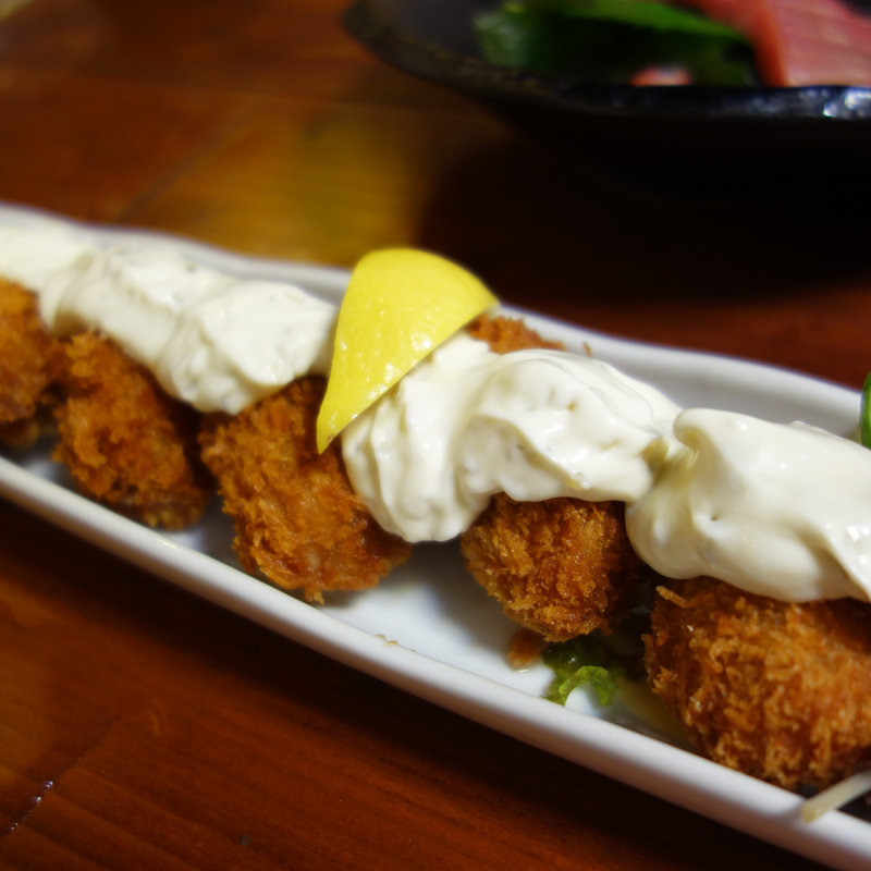 カキフライ(市場食堂 前ROUTE263)