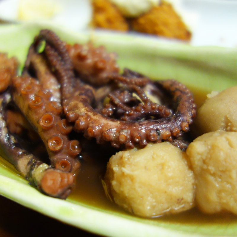 タコと里芋のやわらか煮(市場食堂 前ROUTE263)