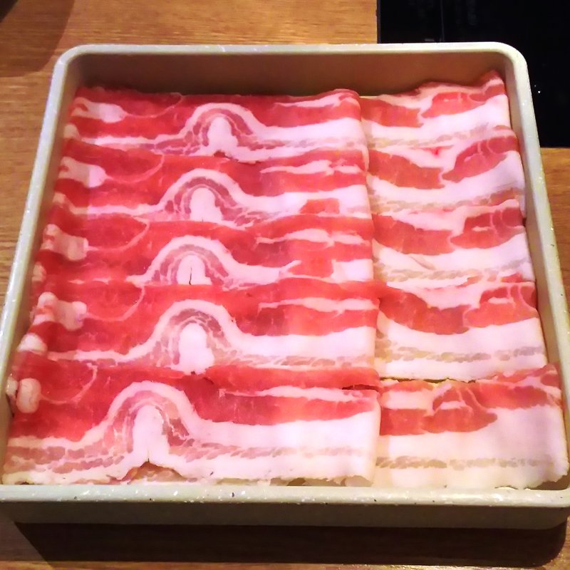 豚カルビ(しゃぶしゃぶ温野菜 池上店)