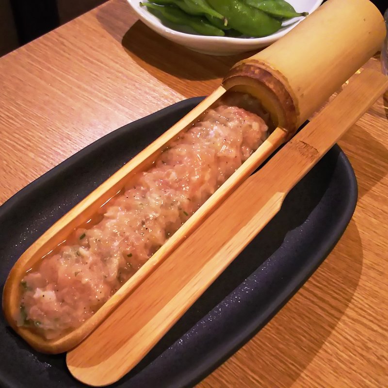 竹筒鶏つみれ(しゃぶしゃぶ温野菜 池上店)