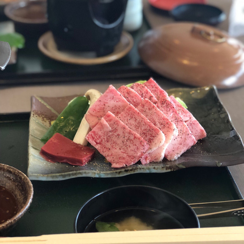 近江牛鉄板焼定食(レストラン岡崎 )