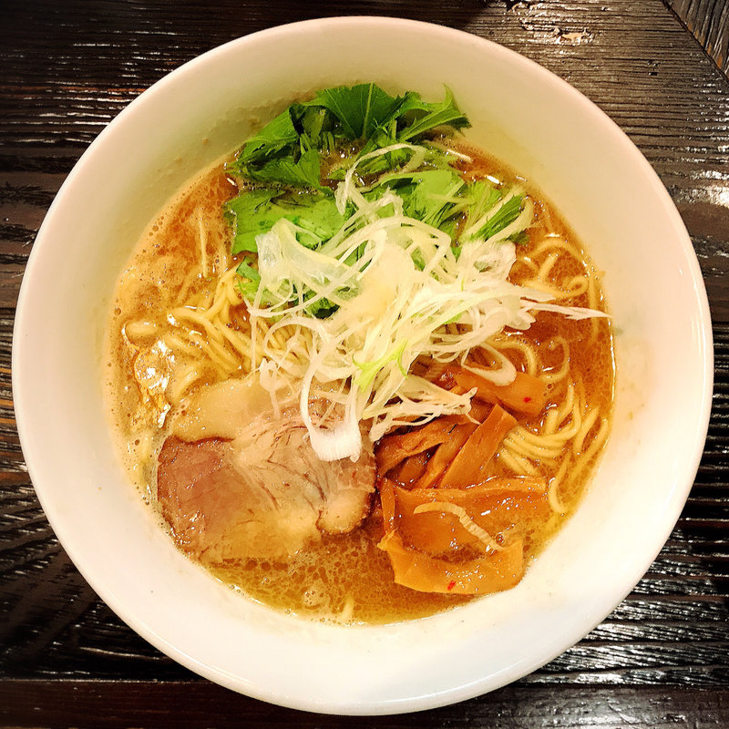 豚骨魚介ラーメン(和利道)