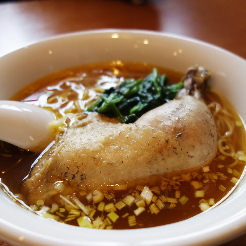 骨付鶏ももタンメン(博多ラーメン　唐木屋 堤店 )