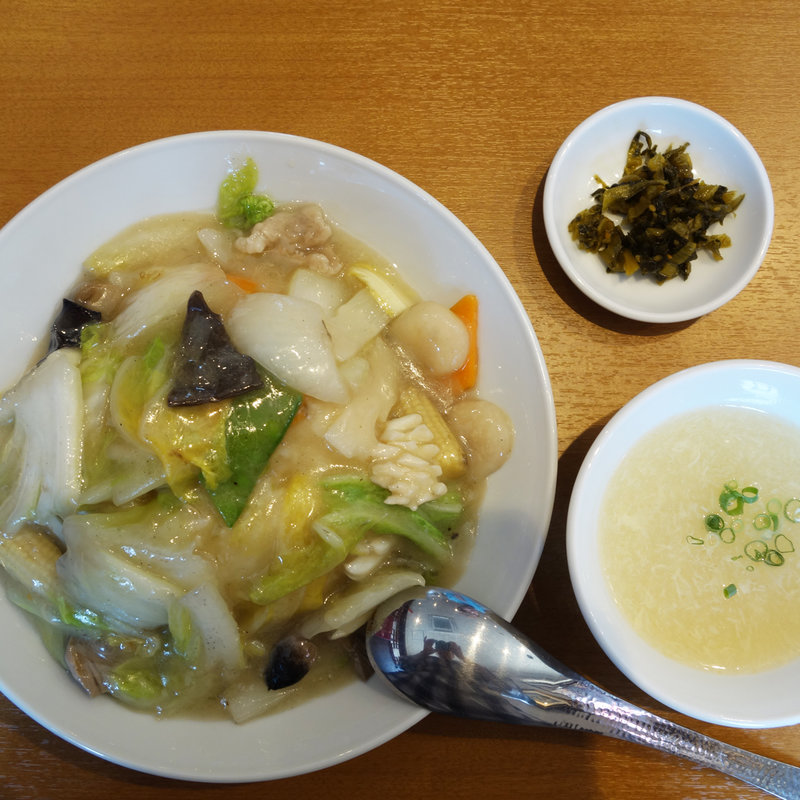 中華丼定食(博多ラーメン　唐木屋 堤店 )