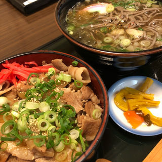 ミニ豚丼定食(藤よし 堺駅前店 （ふじよし）)
