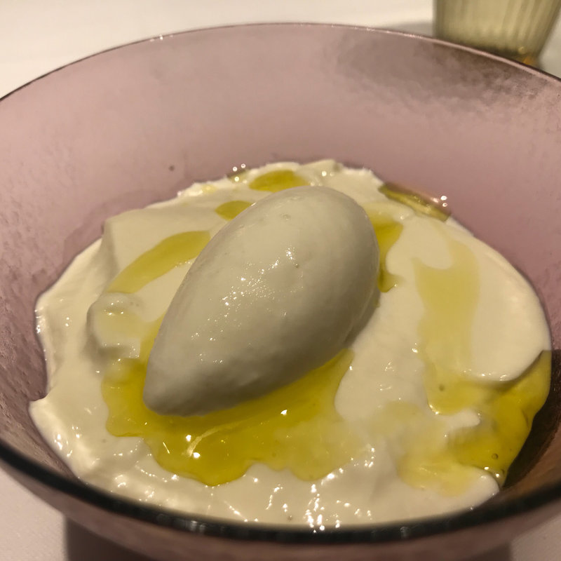 韃靼蕎麦のブランマンジェ(ラペ)