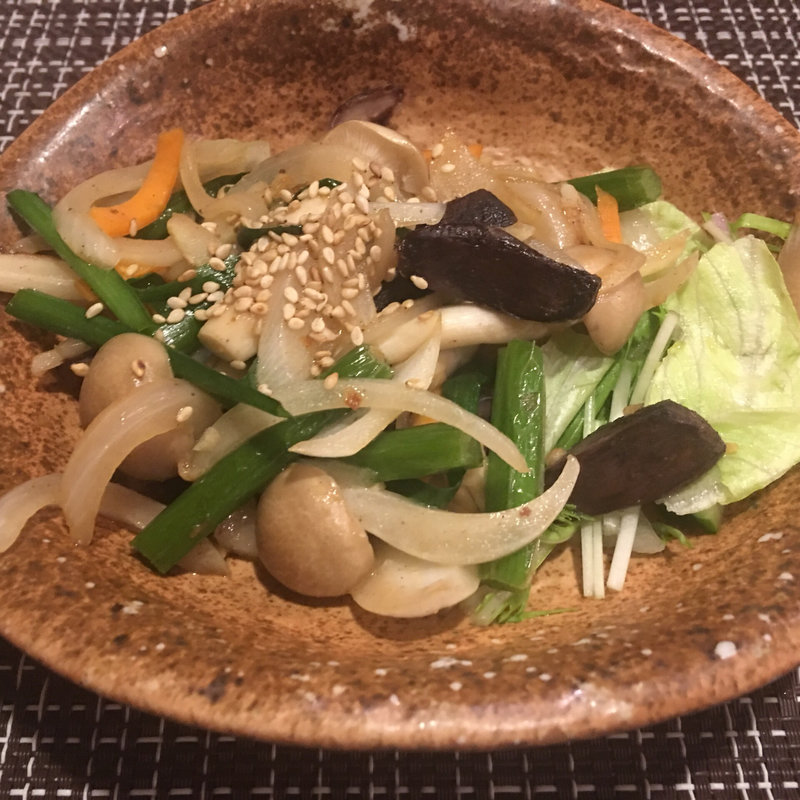 鰹のチンコニンニク炒め(魚処 まんぼう )