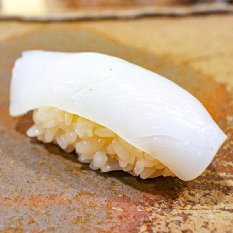 白イカ(鮨まつ本)