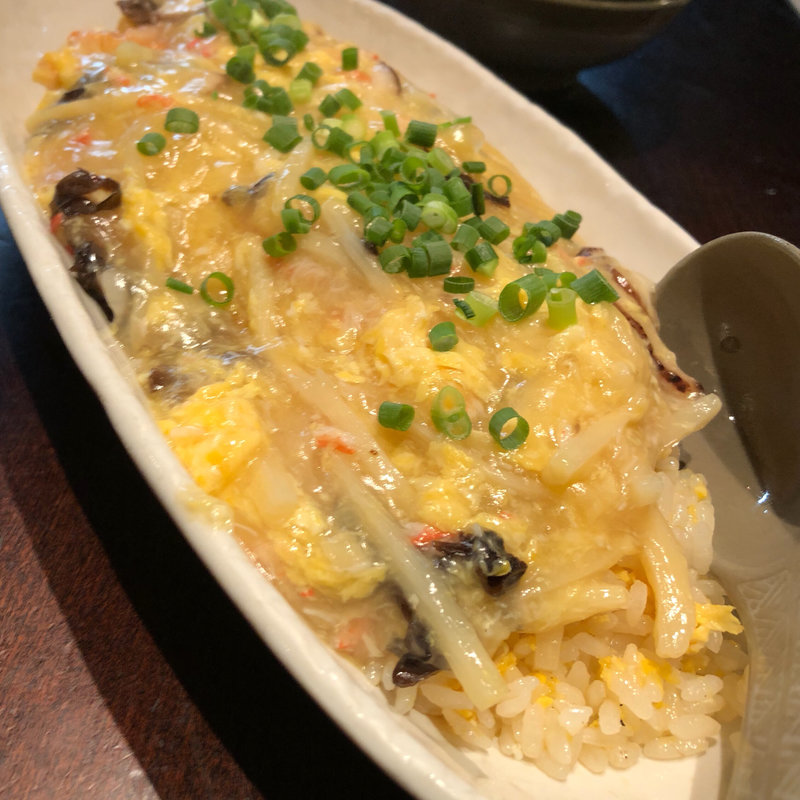 蟹あんかけ炒飯(だいなも)