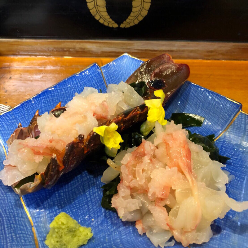 伊勢海老お造り(高砂屋 )