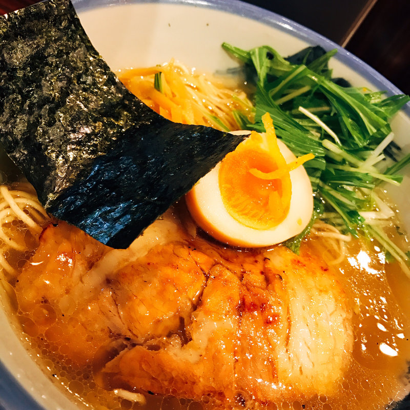 塩らーめん(AFURI 中目黒 （阿夫利　あふり）)