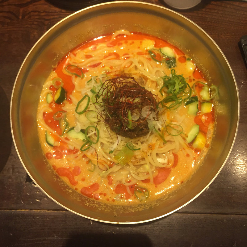 冷やし担々麺(光麺池袋本店)