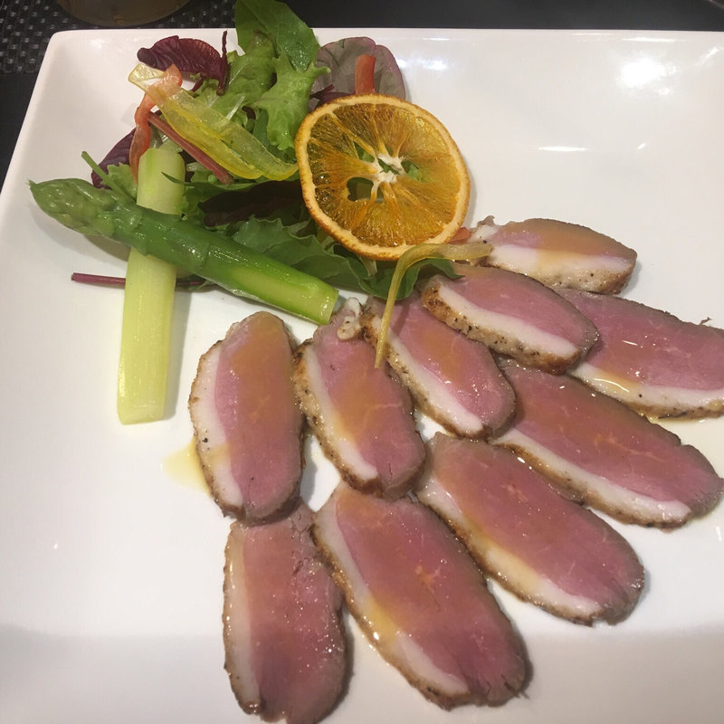 鴨のローストオレンジソース(食事処 蔵 （【旧店名】福太郎）)