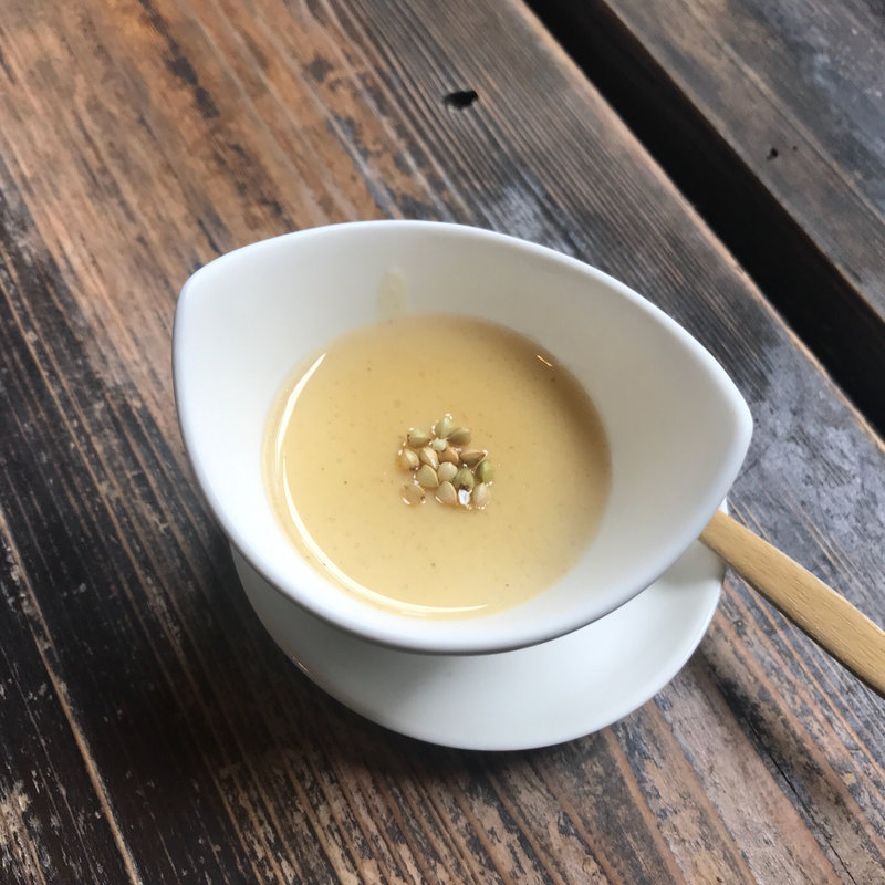 そば茶プリン(そば五郎 （そばごろう）)