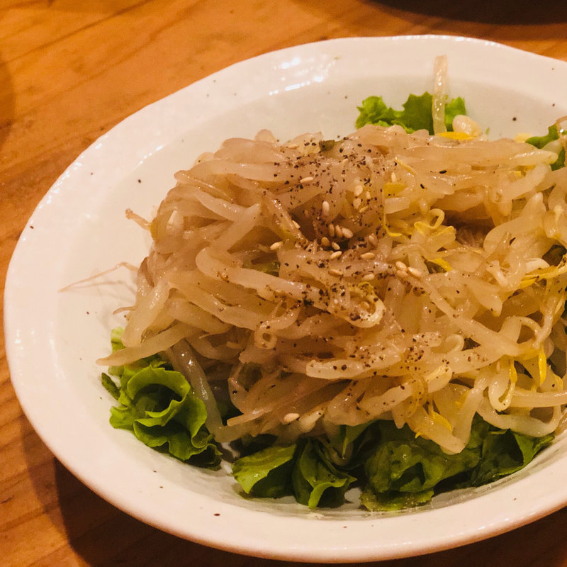 もやしナムル(串カツ民屋 代々木上原店)