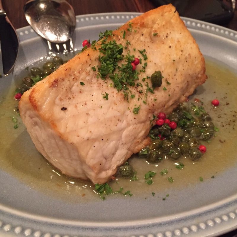 メカジキのポアレ(ビストロ プティ)