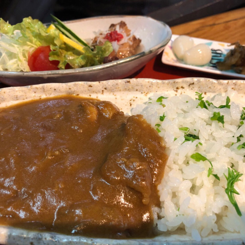 うこぎカレー(たまやの隠れ家)