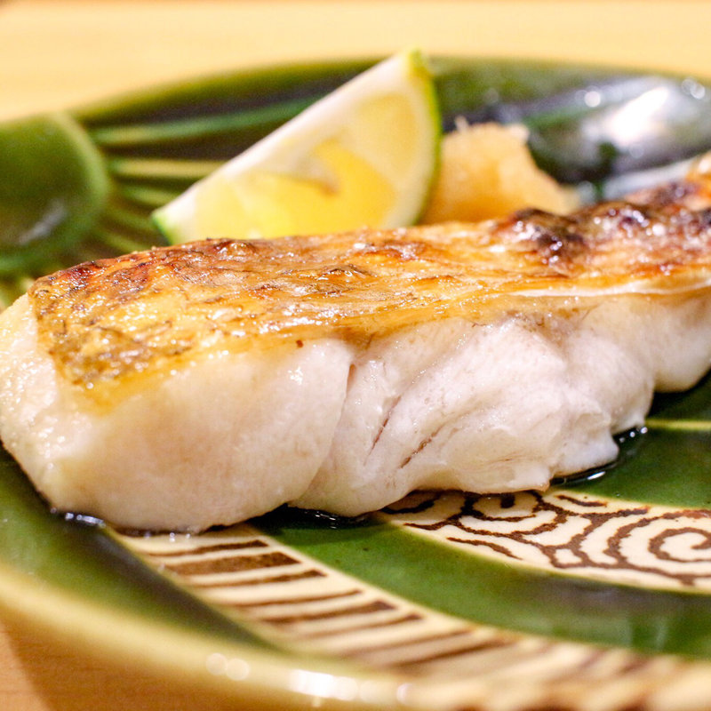 のどぐろの炙り(鮨まつ本)