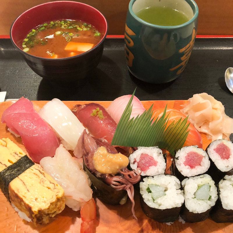 上寿司定食(寿司処福喜)