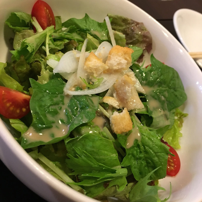 ミニサラダ(焼鳥はなび)