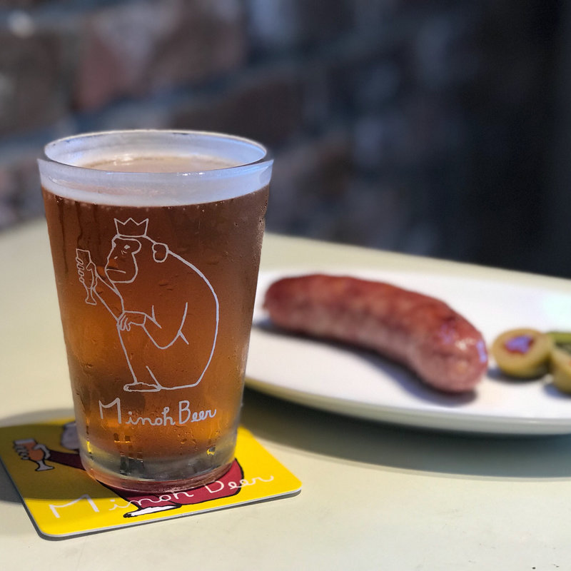 ミノオビター(ハーフパイント)(箕面ビール WAREHOUSE)