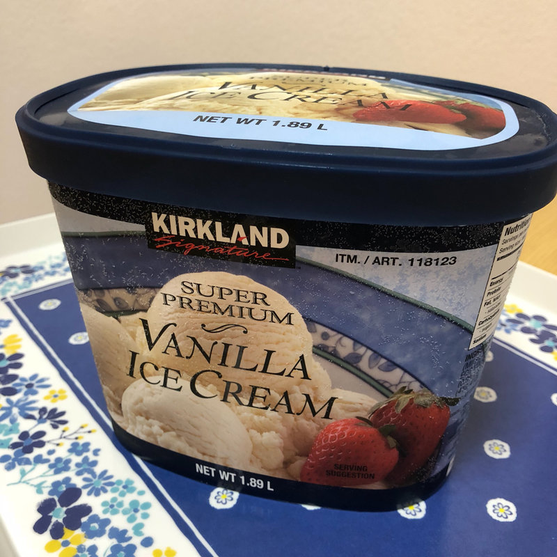 ≪3.78L×2箱セット≫カークランド バニラアイスクリーム ツインパック カークランド シグネチャー 冷凍便 コストコ アイスクリーム バニラアイス ≪3.78L×2箱セット≫カークランド バニラアイスクリーム ツインパック