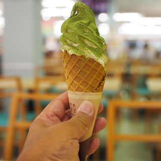 静岡抹茶のソフトクリーム(浜名湖サービスエリア スナックコーナー )