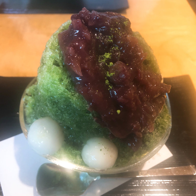 宇治金時白玉入り(伊藤久右衛門 本店)