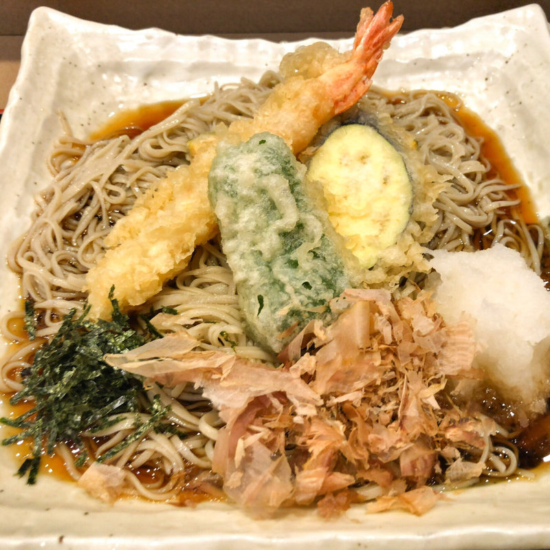 海老おろし蕎麦(弁慶)