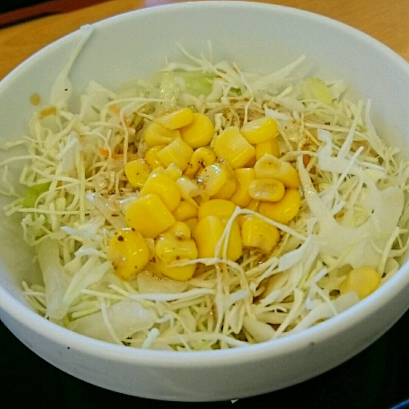 サラダ(和風ドレッシング)(吉野家 尼宝線労災病院前店)