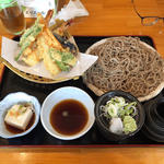 天せいろ(田舎蕎麦)
