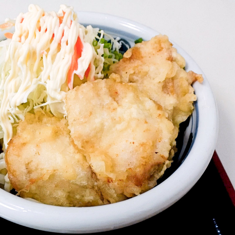 とり天ぶっかけうどん冷(番丁 （ばんちょう）)