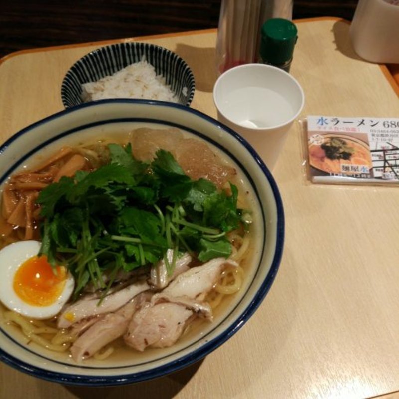 水ラーメン(麺屋 水)