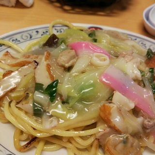 皿うどんの細麺(銀座吉宗)