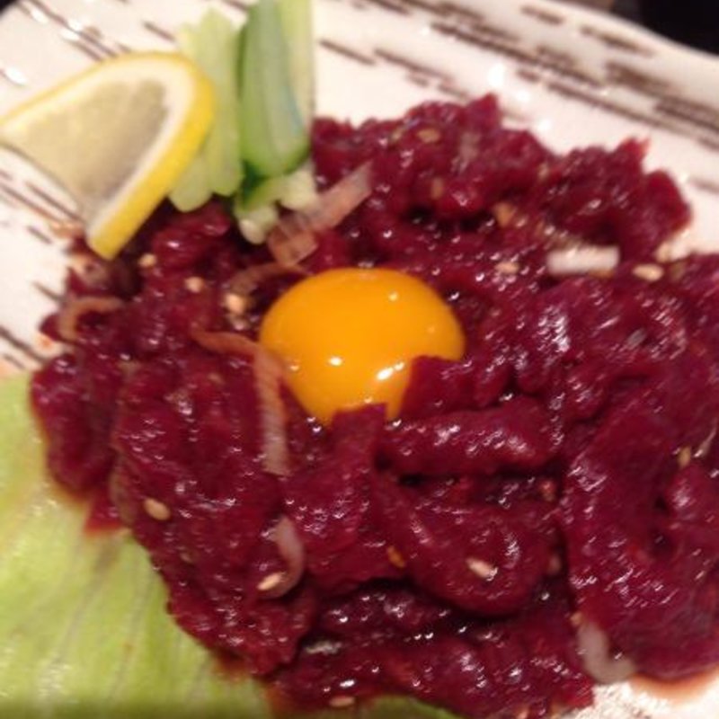 桜ユッケ(第二宝来家)