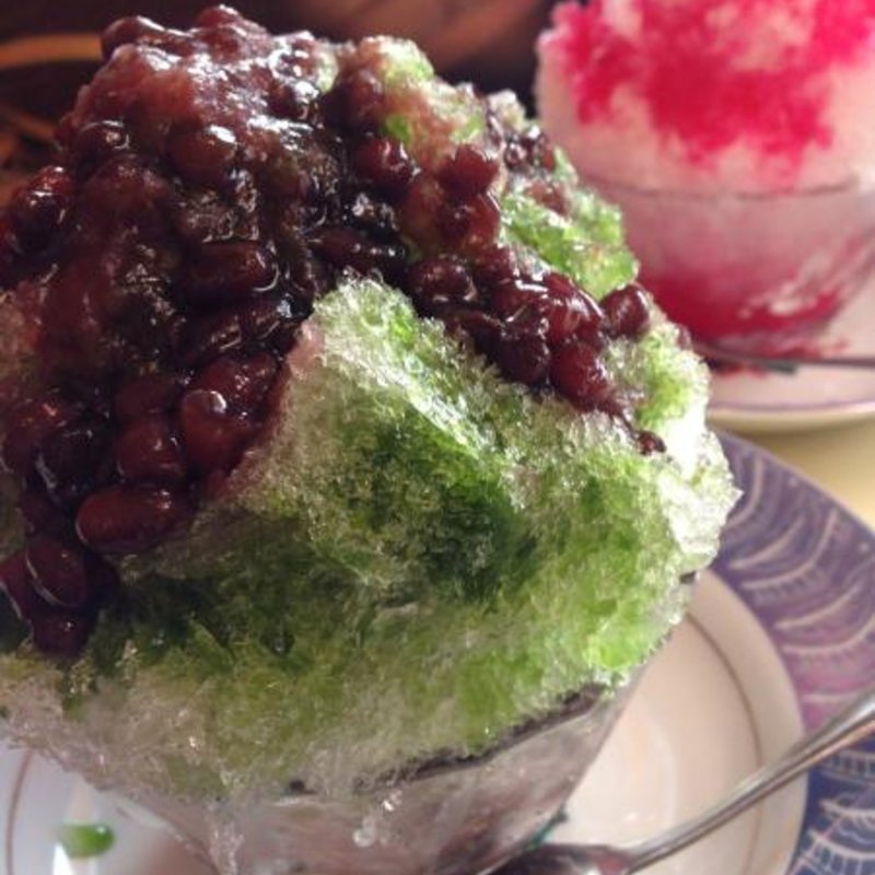 氷宇治抹茶(甘味 あづま)