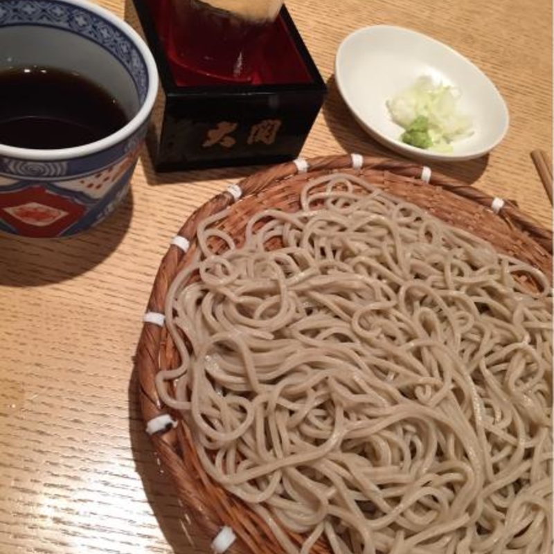 もりそば(石臼挽きそば 石楽 豊洲店)