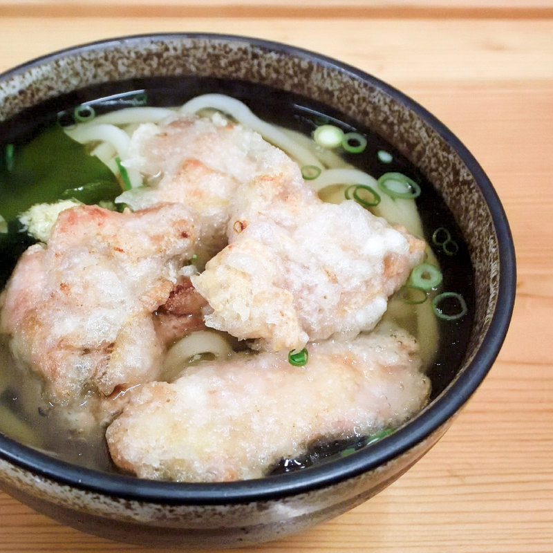 かしわ天うどん(えん家)