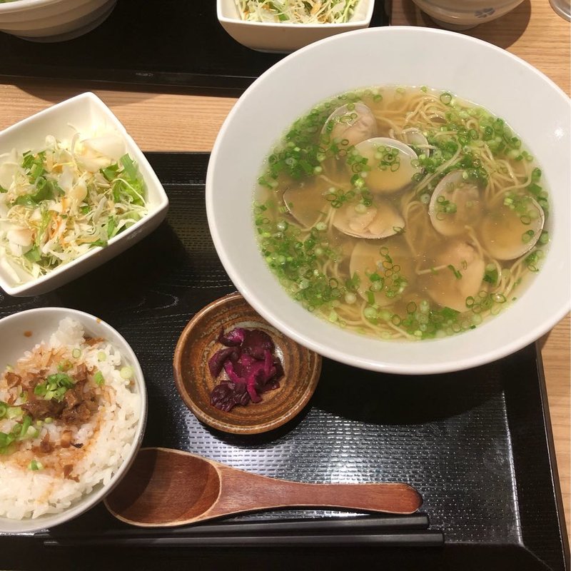 はまぐりラーメン(伊勢桑名 貝縁)