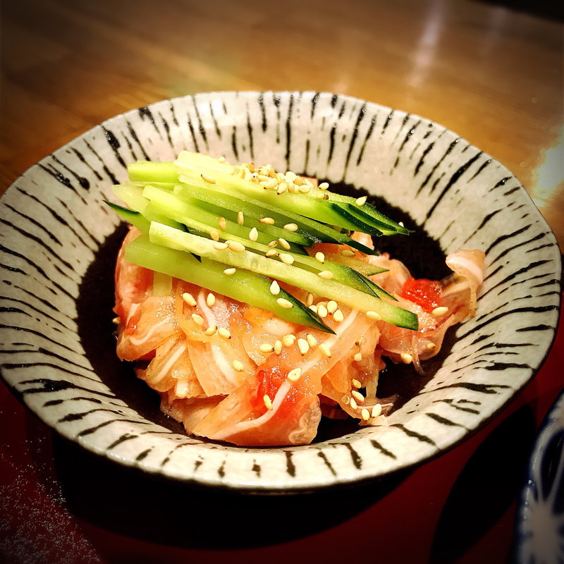 ミミガーの梅和え(もつ焼き勝利はなれ)