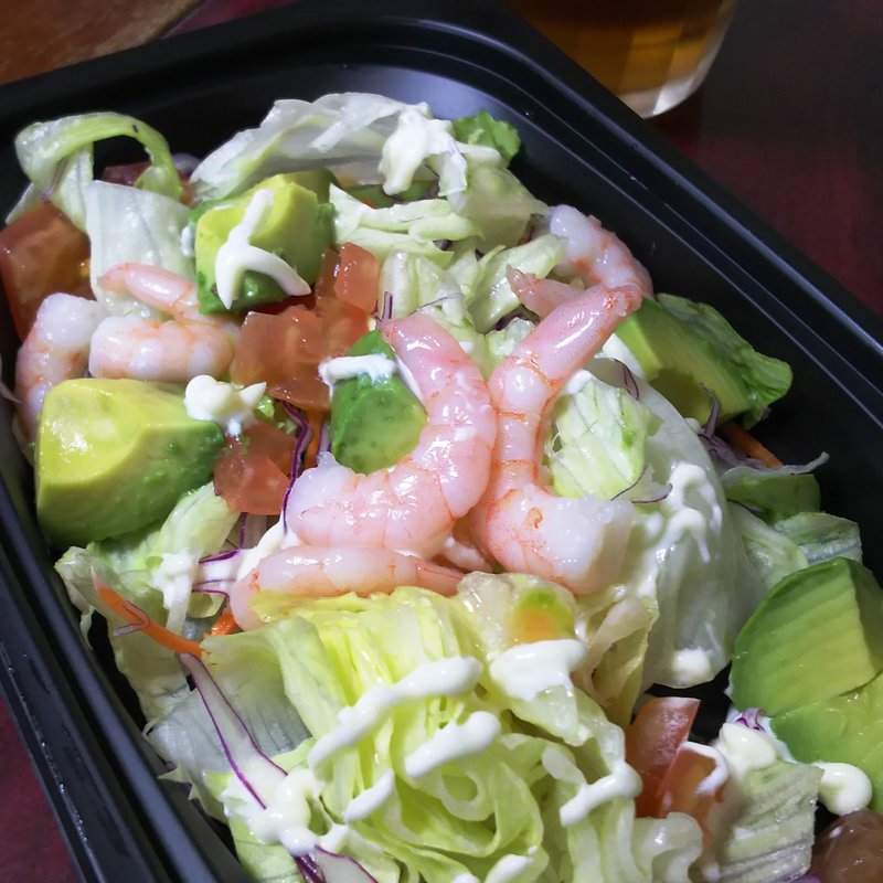 アボカドシュリンプサラダ(ガスト 尻手駅前店)