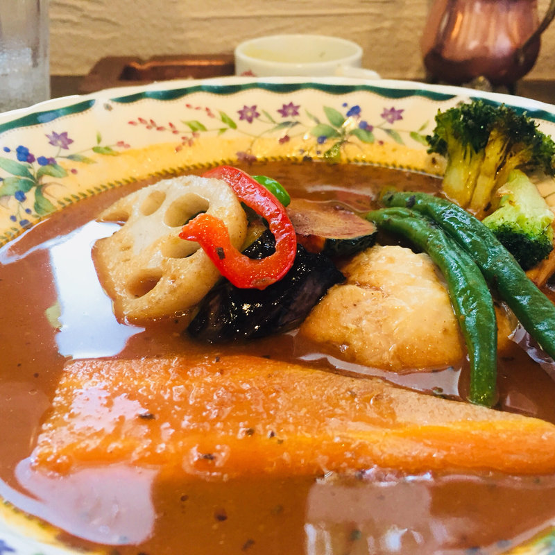 チキンスープカレー(あめいろたまねぎ )