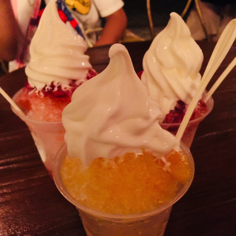 シェイブアイス ストロベリークリーム(サルタンズ・オアシス )